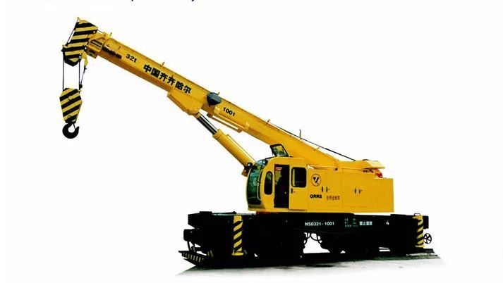 國內(nèi)重鐵伸縮式鐵路起重機首次出口海外