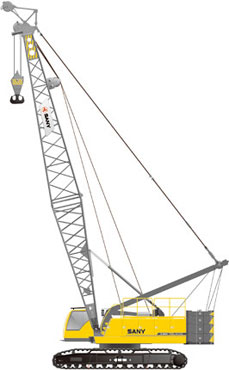 三一SCC1250常規吊裝系列履帶起重機